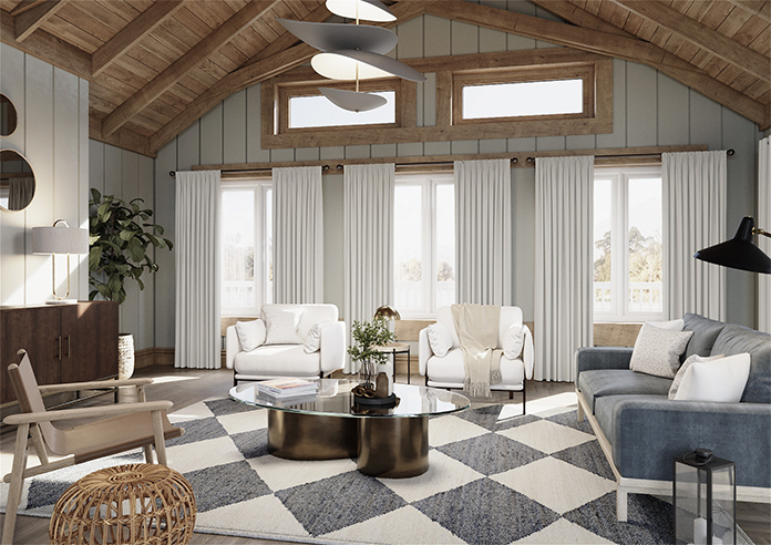 Oslo, Platinum - Made to Measure Curtains - Image 7